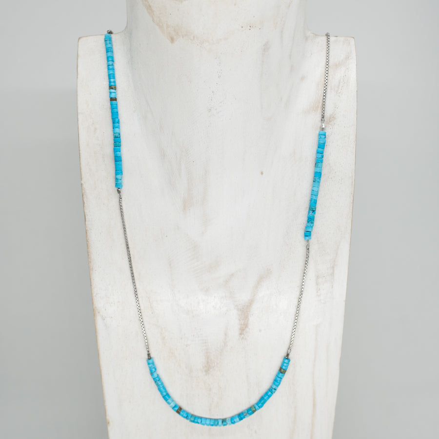 ARI LONG TURQUOISE NECKLACE